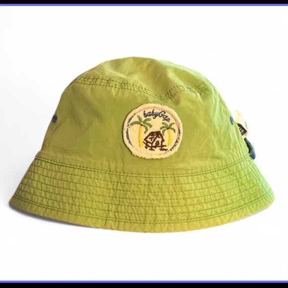 BABY GAP Sun Hat Palm Island SIZE 18-24 month REVERSIBLE GAP Beach hat - Picture 1 of 12